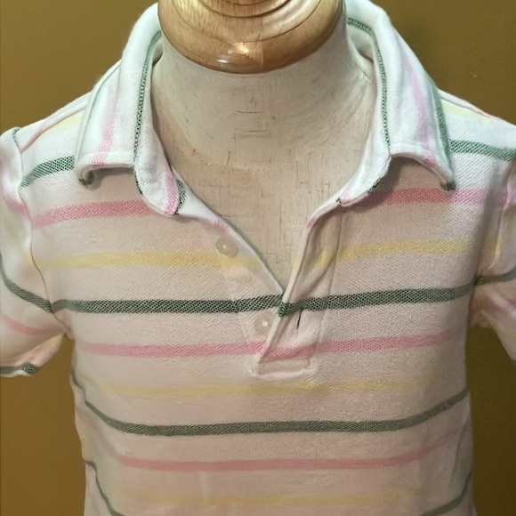 STRIPED PIQUE POLO by Janie and Jack 3T - Picture 3 of 7